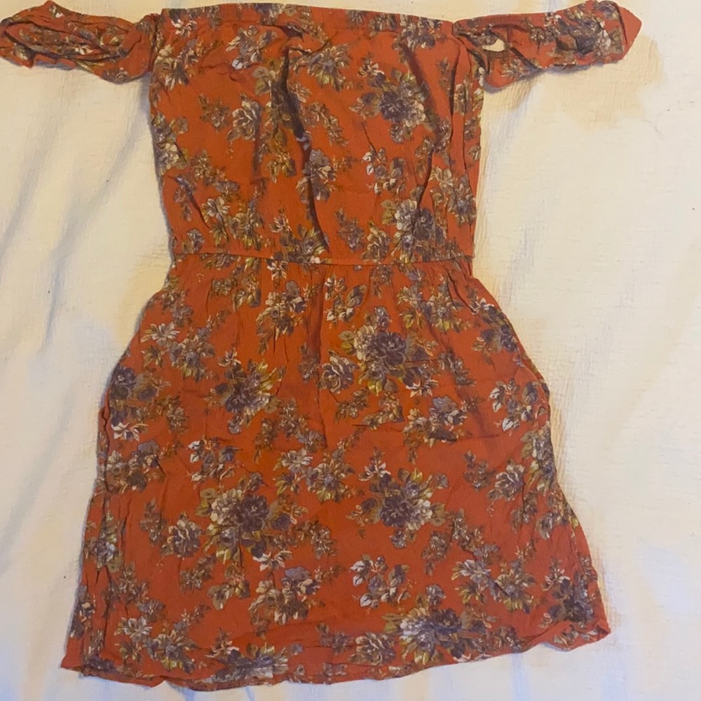 American Eagle off the shoulder dress